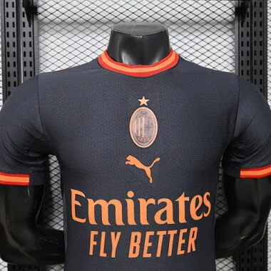 26-27 AC Milan Third Kit Player Version Soccer T-Shirt AAAAJersey Supply Yupoo