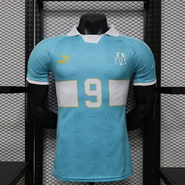 26-27 Marseille Blue Special Edition Kit Player Version Soccer T-Shirt AAAAJersey Supply Yupoo