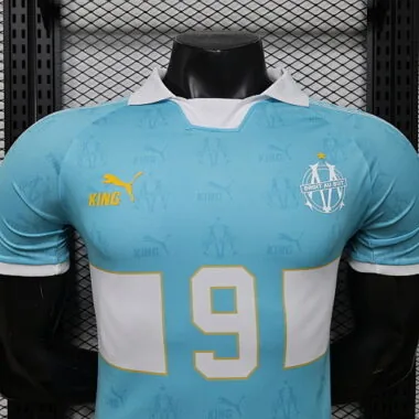 26-27 Marseille Blue Special Edition Kit Player Version Soccer T-Shirt AAAAJersey Supply Yupoo