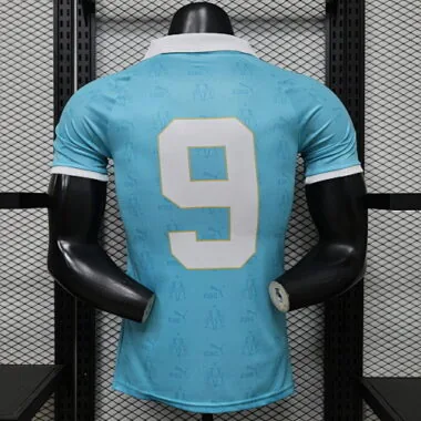 26-27 Marseille Blue Special Edition Kit Player Version Soccer T-Shirt AAAAJersey Supply Yupoo
