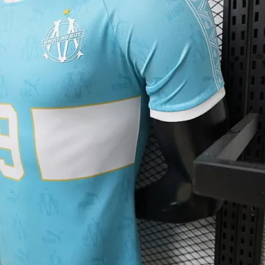 26-27 Marseille Blue Special Edition Kit Player Version Soccer T-Shirt AAAAJersey Supply Yupoo