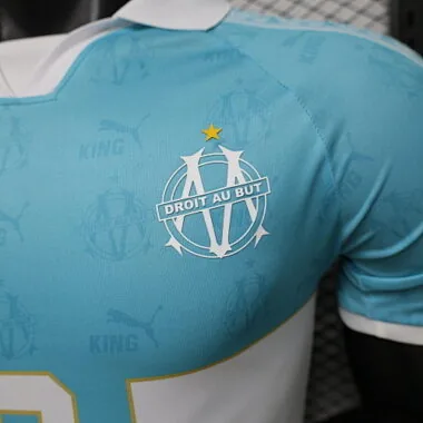 26-27 Marseille Blue Special Edition Kit Player Version Soccer T-Shirt AAAAJersey Supply Yupoo