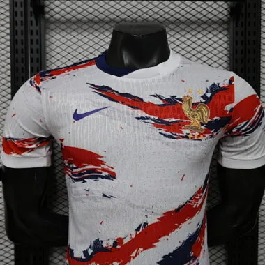 2026 France White Special Edition Kit Player Version Soccer T-Shirt