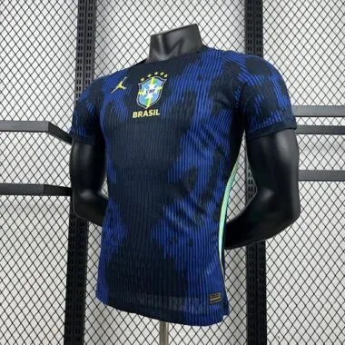 World Cup Jersey 2026 Brazil Away Kit Player Version Soccer T-Shirt
