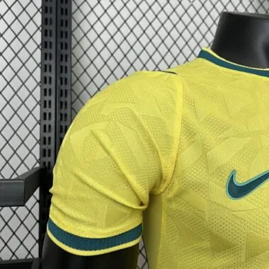 World Cup Jersey 2026 Brazil Home Kit Player Version Soccer T-Shirt