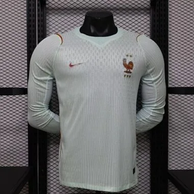 World Cup Jersey 2026 France Away Long Sleeves Kit Player Version Soccer T-Shirt AAAAJersey Yupoo
