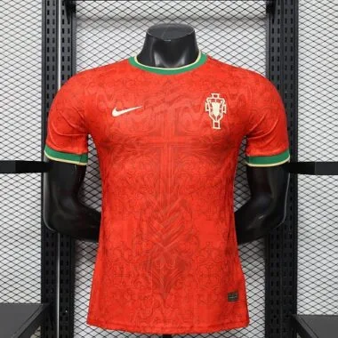 2026 Portugal Red Special Edition Kit Player Version Soccer T-Shirt AAAAJersey Yupoo