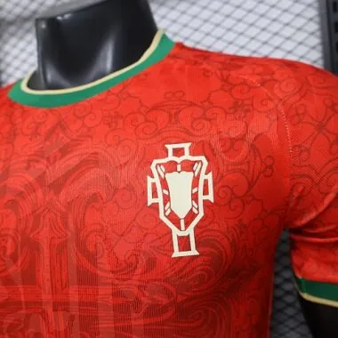 2026 Portugal Red Special Edition Kit Player Version Soccer T-Shirt