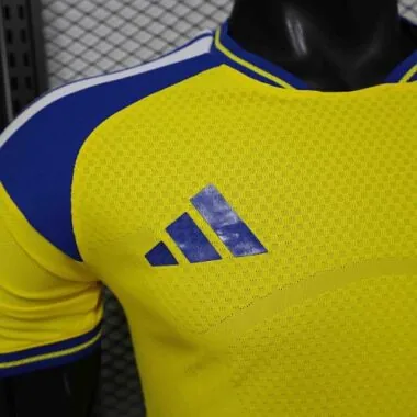 World Cup Jersey 2026 Sweden Home Kit Player Version Soccer T-Shirt