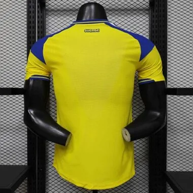 World Cup Jersey 2026 Sweden Home Kit Player Version Soccer T-Shirt