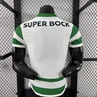 25-26 Sporting Lisbon Home Kit Player Version Soccer T-Shirt