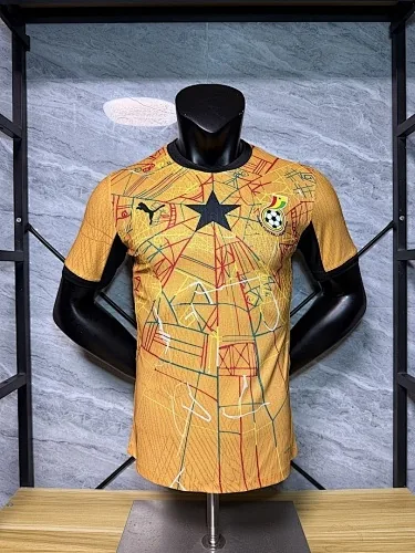 World Cup Jersey 2026 Ghana Home Kit Player Version Soccer T-Shirt AAAAJersey Supply Yupoo