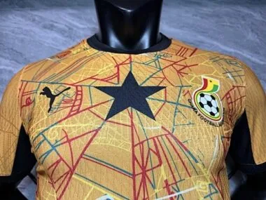 World Cup Jersey 2026 Ghana Home Kit Player Version Soccer T-Shirt