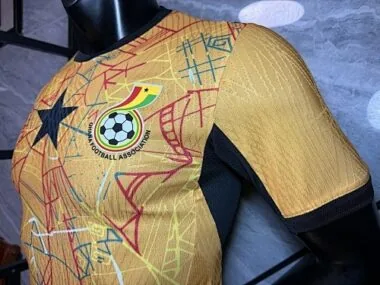 World Cup Jersey 2026 Ghana Home Kit Player Version Soccer T-Shirt