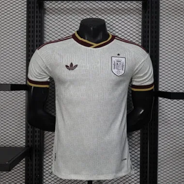 World Cup Jersey 2026 Spain Away Kit Player Version Soccer T-Shirt AAAAJersey Supply Yupoo