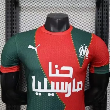 26-27 Marseille Special Edition Kit Player Version Soccer T-Shirt AAAAJersey Yupoo