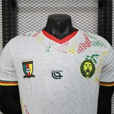 World Cup Jersey 2026 Cameroon Away Kit Player Version Soccer T-Shirt