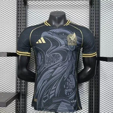 2026 Mexico Black Special Edition Kit Player Version Soccer T-Shirt AAAAJersey Supply Yupoo