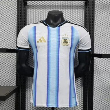 World Cup Jersey 2026 Argentina Home Kit Player Version Soccer T-Shirt AAAAJersey Supply Yupoo