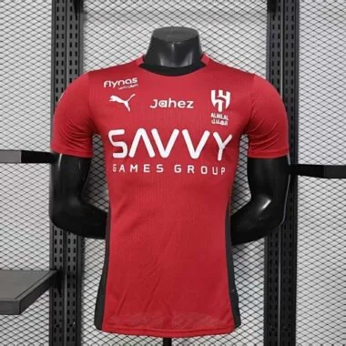 25-26 Al Hilal Kit Player Version Shirt Joy AAAAJersey Supply Yupoo