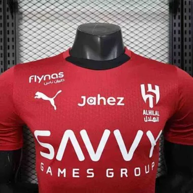 25-26 Al Hilal Kit Player Version Shirt Joy AAAAJersey Supply Yupoo
