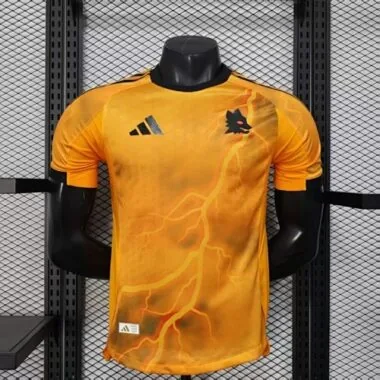 25-26 Roma Away Kit Player Version Soccer T-Shirt AAAAJersey Supply Yupoo