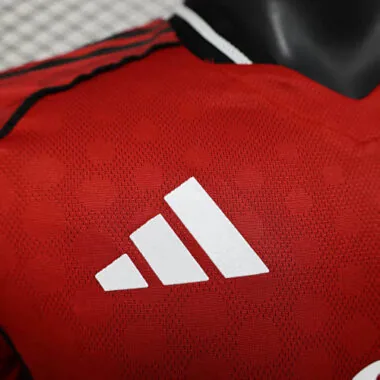 25-26 Manchester United Home Kit Player Version Soccer