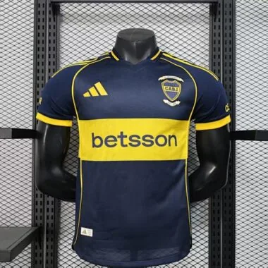 25-26 Boca Home Kit Player Version Soccer AAAAJersey Yupoo