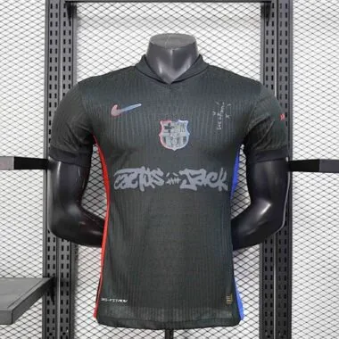 24-25 Barcelona Away Kit Player Version Soccer AAAAJersey Yupoo