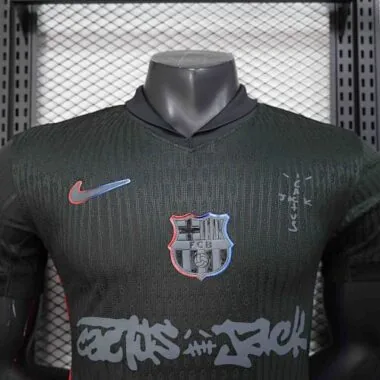 24-25 Barcelona Away Kit Player Version Soccer AAAAJersey Yupoo