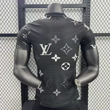 25-26 Real Madrid x LV Black Special Player Version Shirt Soccer AAAAJersey Yupoo