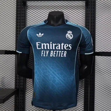 25-26 Real Madrid Blue Gradient Special Edition Kit Player Version Shirt AAAAJersey Wholesale Yupoo