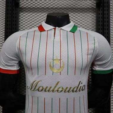 25-26 Palestine x Mouloudia 1921 Special Edition Kit Player Version Shirt Soccer