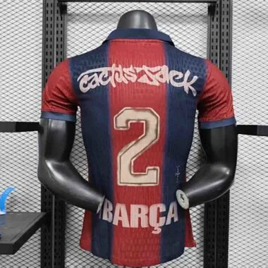 Retro 00-01 Barcelona Special Edition Player Version Soccer AAAAJersey Yupoo