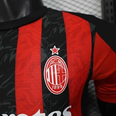 25-26 AC Milan Home Kit Player Version Soccer