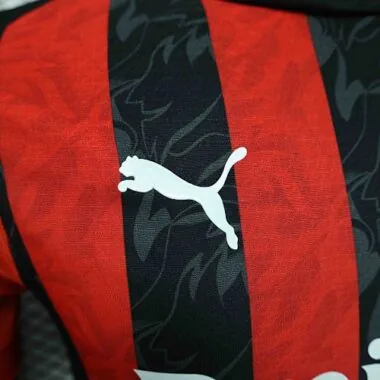 25-26 AC Milan Home Kit Player Version Soccer