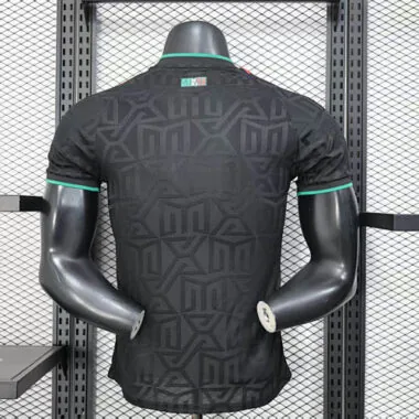 2025 Mexico Black Special Edition Kit Player Version Soccer