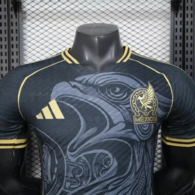 2025 Mexico Black Kit Special Edition Player Version Soccer AAAAJersey Yupoo
