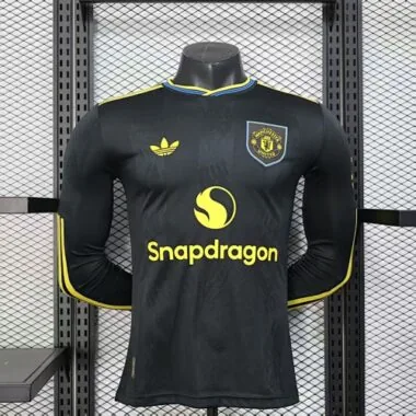25-26 Manchester United Special Edition Long Sleeves Kit Player Version Soccer AAAAJersey Yupoo