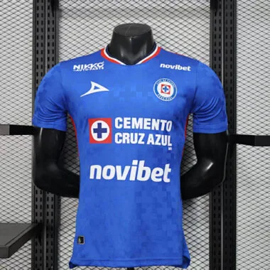 25-26 Cruz Azul Home Kit Player Version Shirt Soccer AAAAJersey Yupoo