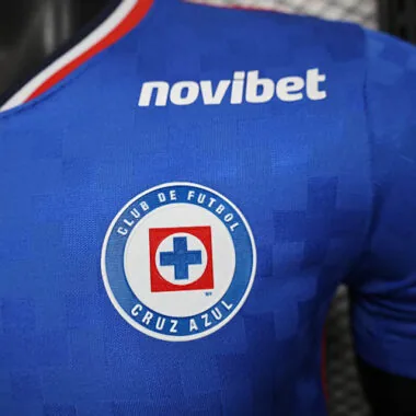25-26 Cruz Azul Home Kit Player Version Shirt Soccer