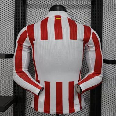25-26 Atletico Madrid Home Long Sleeves Kit Player Version Soccer AAAAJersey Yupoo