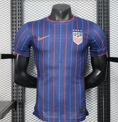 25-26 USA Away Kit Player Version Football T-Shirt Soccer AAAAJersey Yupoo
