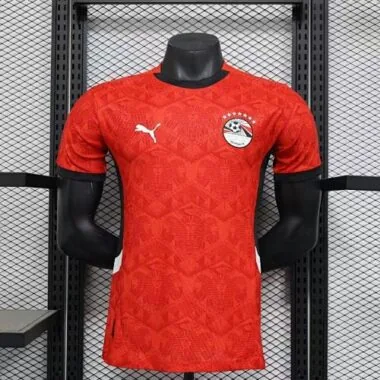World Cup Jersey 2026 Egypt Home Kit Player Version Soccer T-Shirt AAAAJersey Supply Yupoo