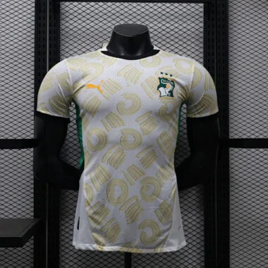 2025 Cote d#039;Ivoire Away Kit Player Version Football T-Shirt