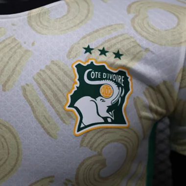 2025 Cote d#039;Ivoire Away Kit Player Version Football T-Shirt
