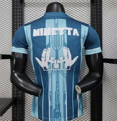 25-26 Marseille Blue Special Edition Kit Player Version Football T-Shirt Soccer AAAAJersey Yupoo