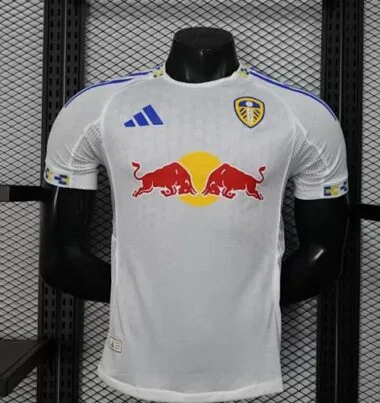 25-26 Leeds United Home Kit Player Version Football T-Shirt Soccer AAAAJersey Yupoo