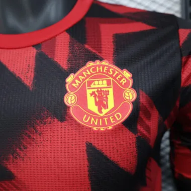 25-26 Manchester United Red Kit Training Player Version Soccer AAAAJersey Yupoo