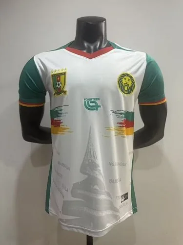 25-26 Cameroon Third Kit Player Version Soccer AAAAJersey Yupoo